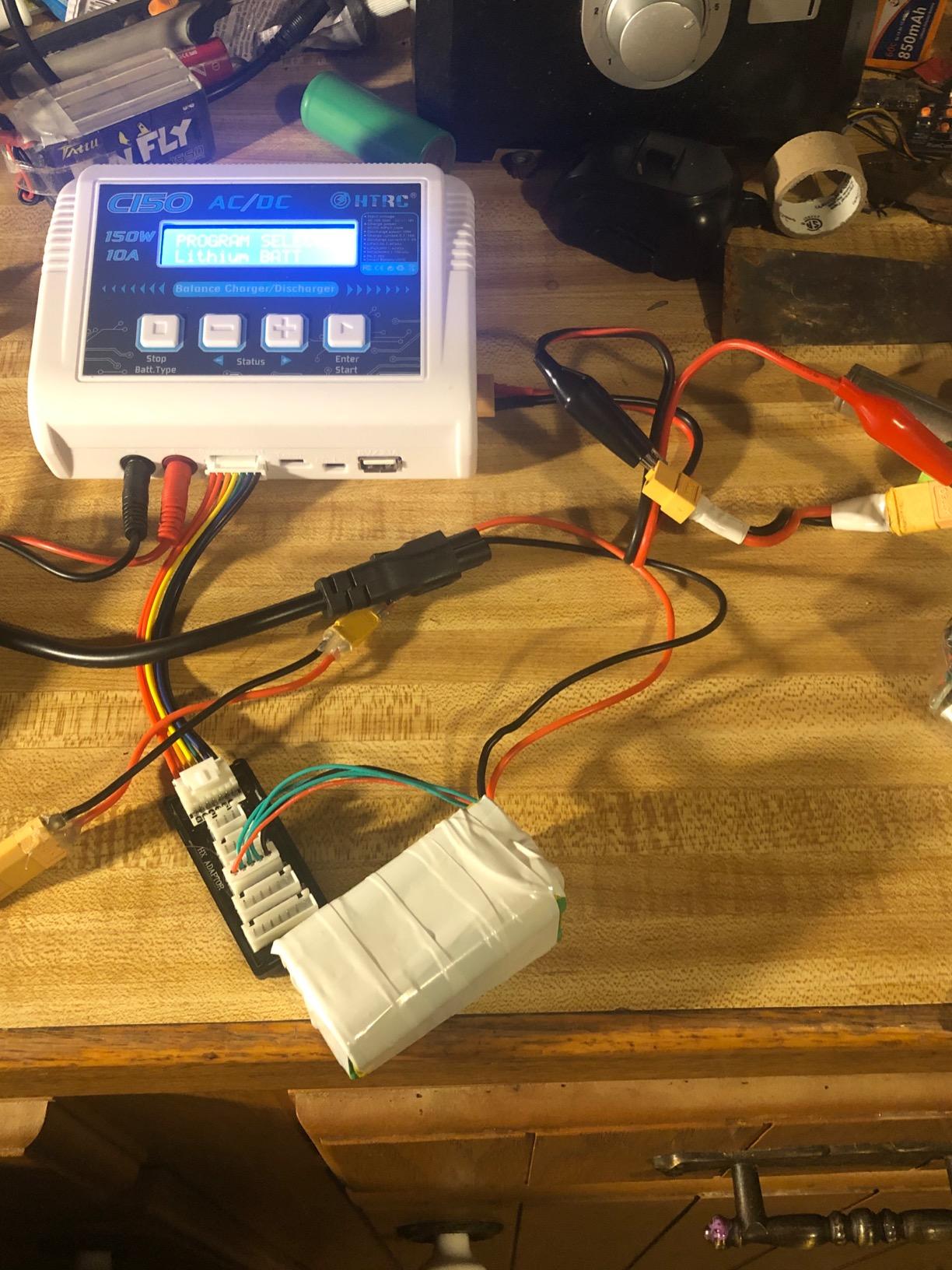 LiPo Battery Charger, 150W 10A Balance Fast Charger for RC Car Drone customer photo 2