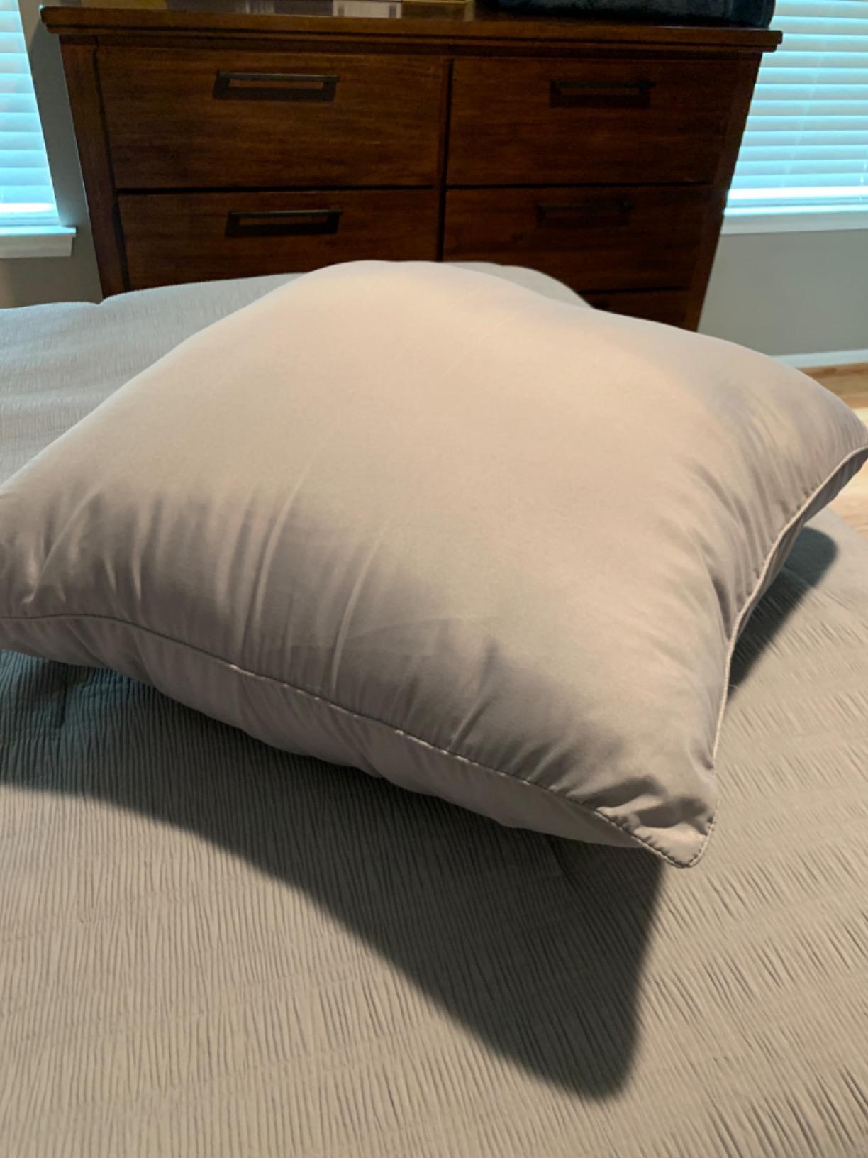 VYLEE Cervical Neck Pillow, Memory Foam Contour Pillow (White) | Ergonomic Dual-Height Neck Support for Side, Back and Stomach Sleepers customer photo 2
