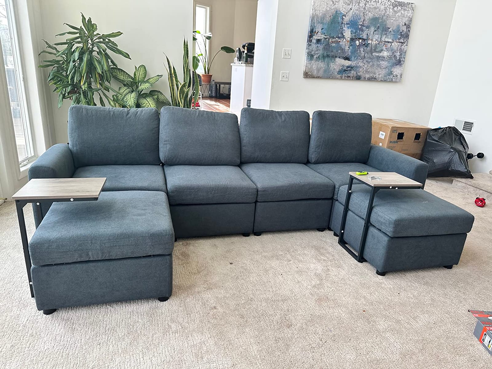 LINSY HOME Sectional Couches for Living Room, 81
