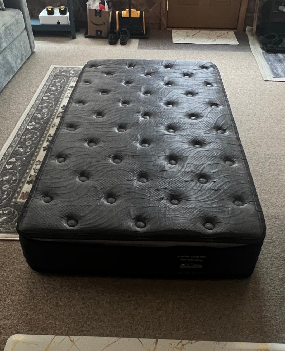 Firm Queen Mattress 14 inch, Cooling Hybrid Queen Mattress in a Box | Luxury Hotel-Collection Designed for Deep Sleep, Enhanced Back & Hip Support customer photo 1