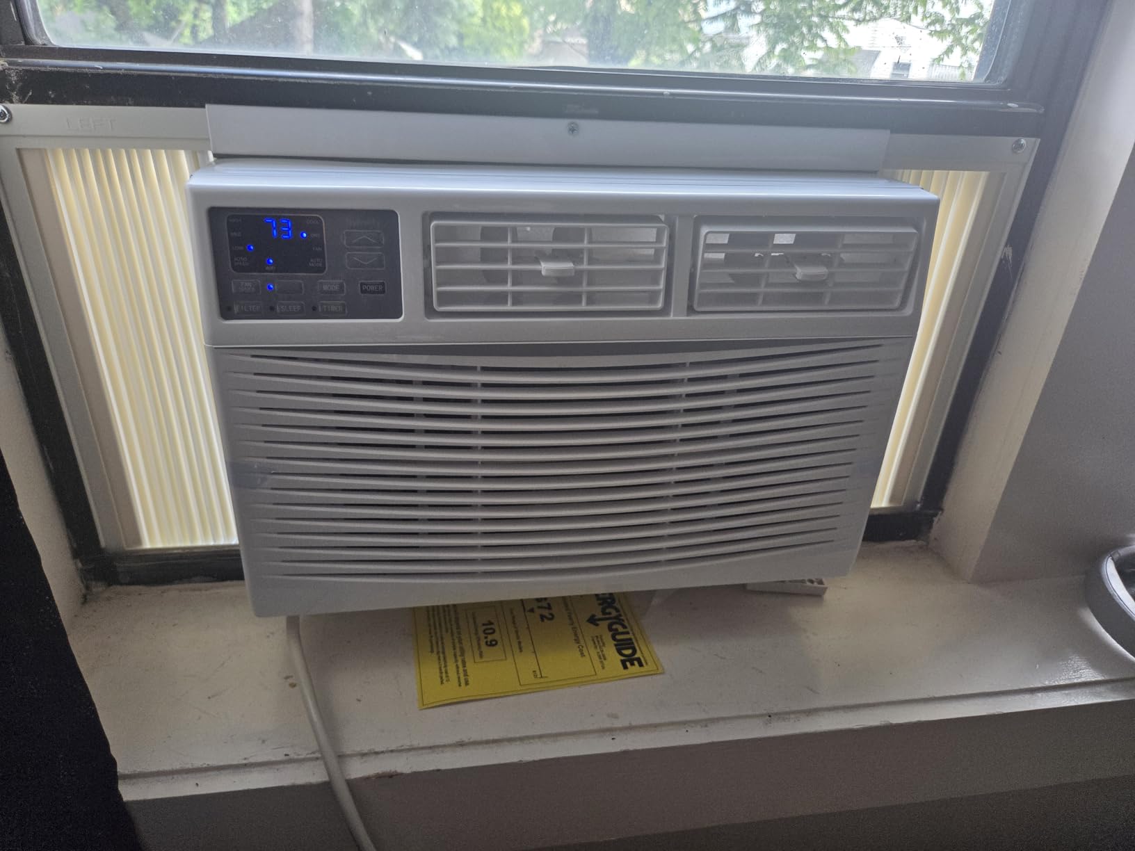 Hykolity WiFi Enabled 10,000 BTU Smart Inverter Window Air Conditioner, 32 dBA Ultra Quiet AC Unit, Energy Efficient Cools up to 450 Sq.Ft, with Remote, Auto/Cool/Fan/Dry/Sleep Modes & 24H Timer customer photo 1