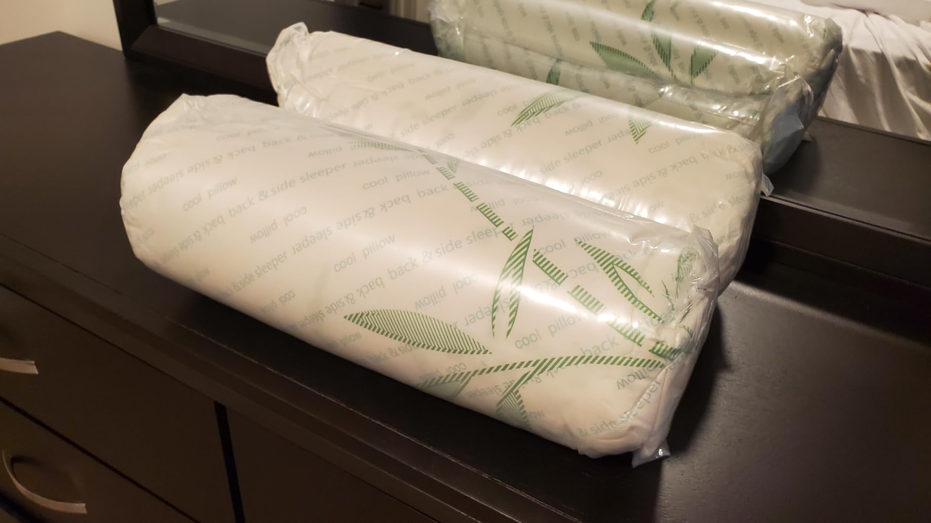 Cooling Hybrid Bed Pillows for Sleeping Queen Size Set of 2 | Luxury Hotel Comfort, Soft Down Alternative + Non-flat Memory Foam Fill, Balanced Neck Support for Side Back Stomach Sleepers customer photo 2