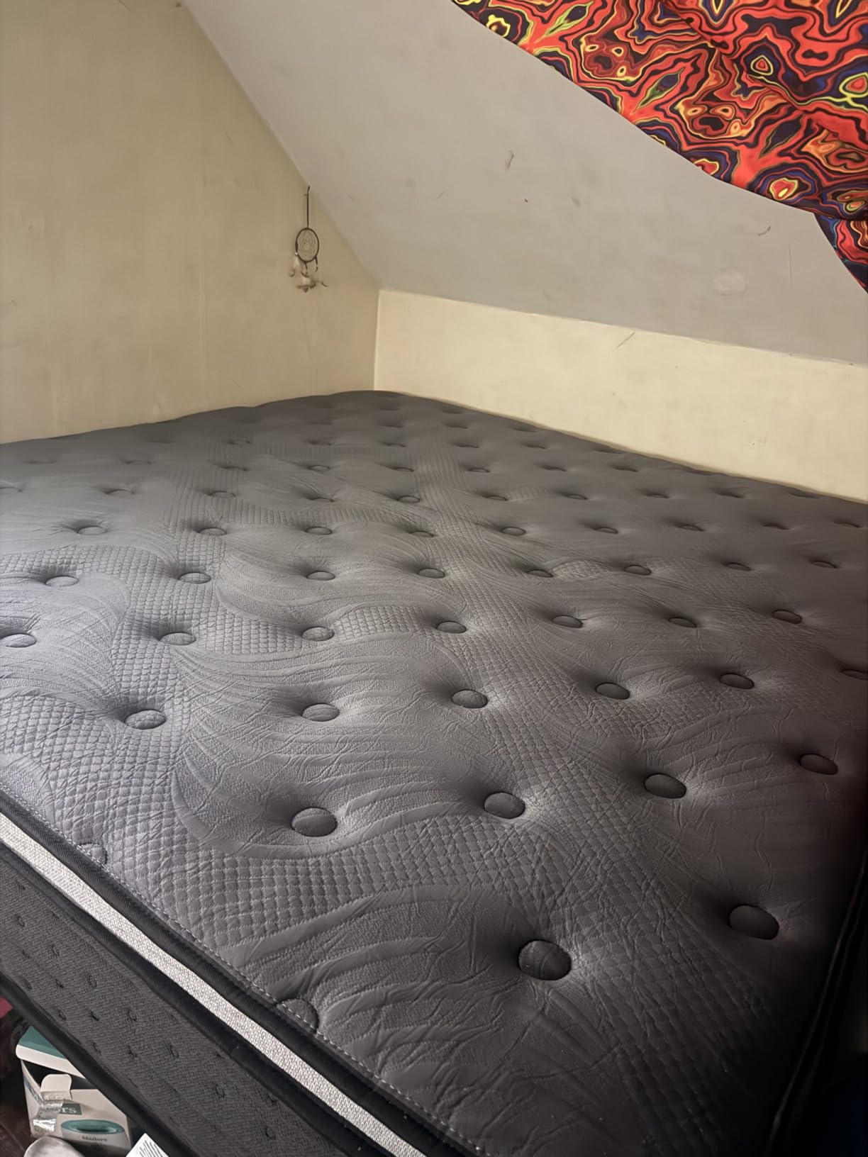 Firm King Size Mattress 14 inch, Cooling Hybrid King Mattress in a Box | Hotel-Collection 5-Zoned Support for Spinal Alignment & Back Pain Relief, Fiberglass-Free & CertiPUR-US, 365-Night Trial customer photo 2