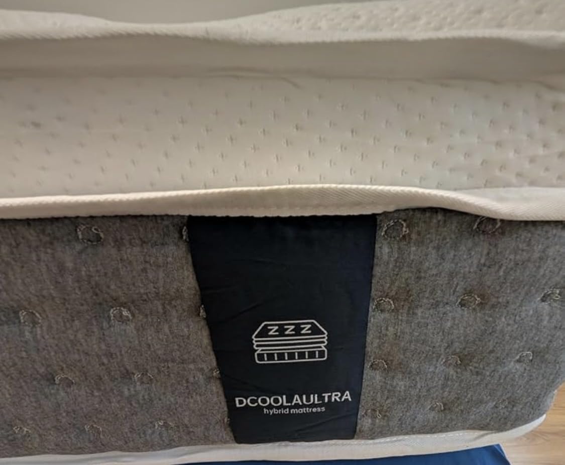 King Size Mattress, 14 Inch Hybrid Matress with Memory Foam & Individual Pocket Springs, King Mattress in a Box, Pressure Relief, Edge Support, Motion Isolation customer photo 1
