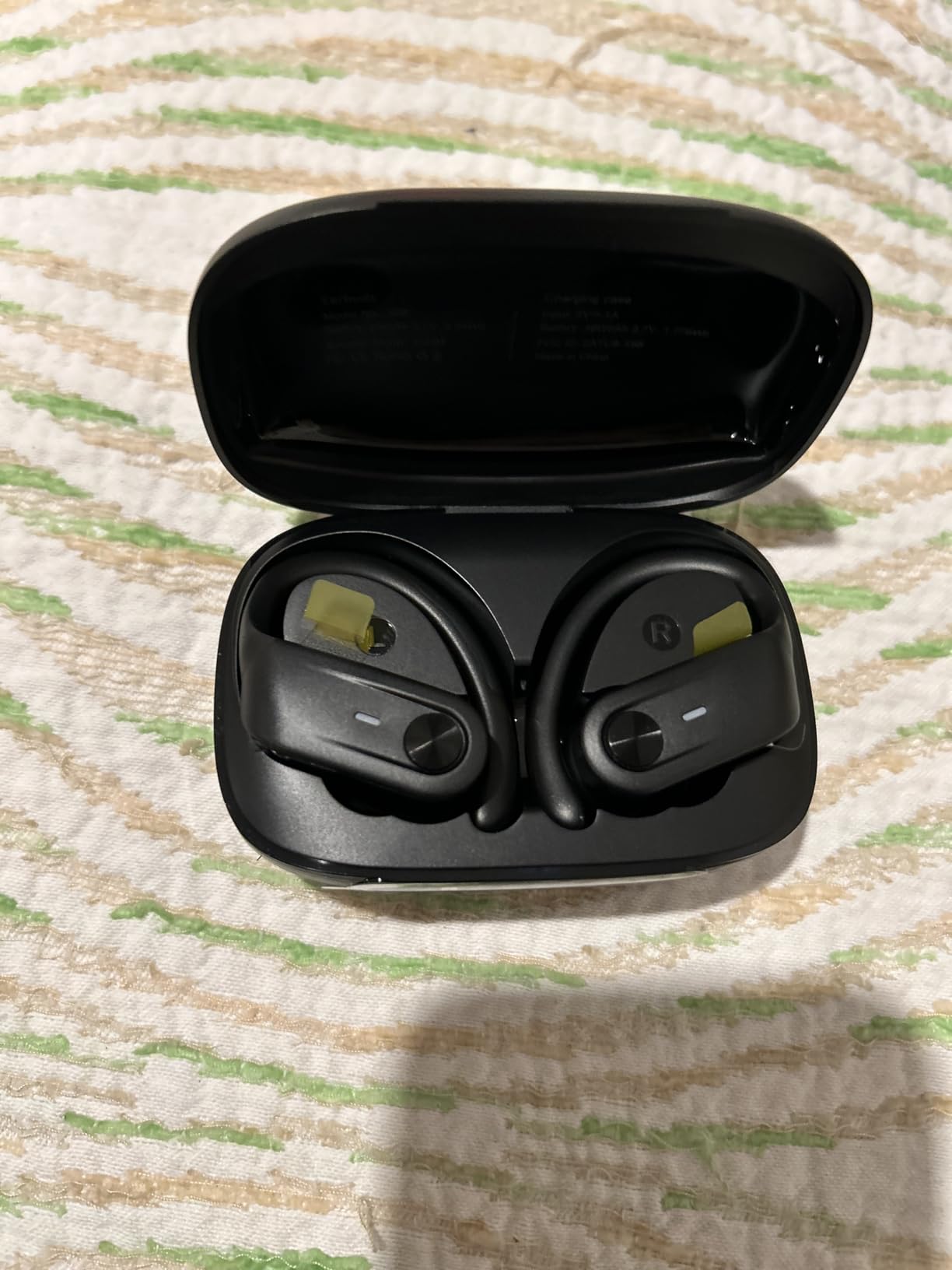 TAGRY Hybrid Active Noise Cancelling Wireless Ear Buds 80 Hrs Playtime Hi-Res Stereo Quality Bluetooth Earbuds with Transparency Mode Headphones Bluetooth Earhooks ANC Earphones for Work customer photo 1