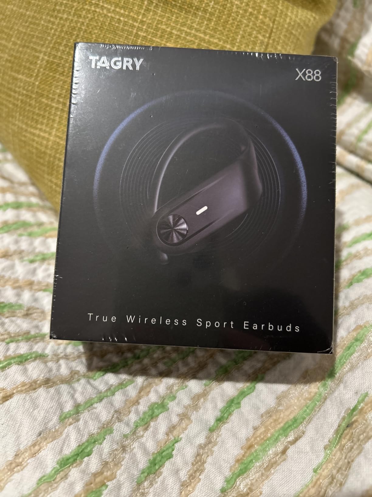 TAGRY Hybrid Active Noise Cancelling Wireless Ear Buds 80 Hrs Playtime Hi-Res Stereo Quality Bluetooth Earbuds with Transparency Mode Headphones Bluetooth Earhooks ANC Earphones for Work customer photo 2