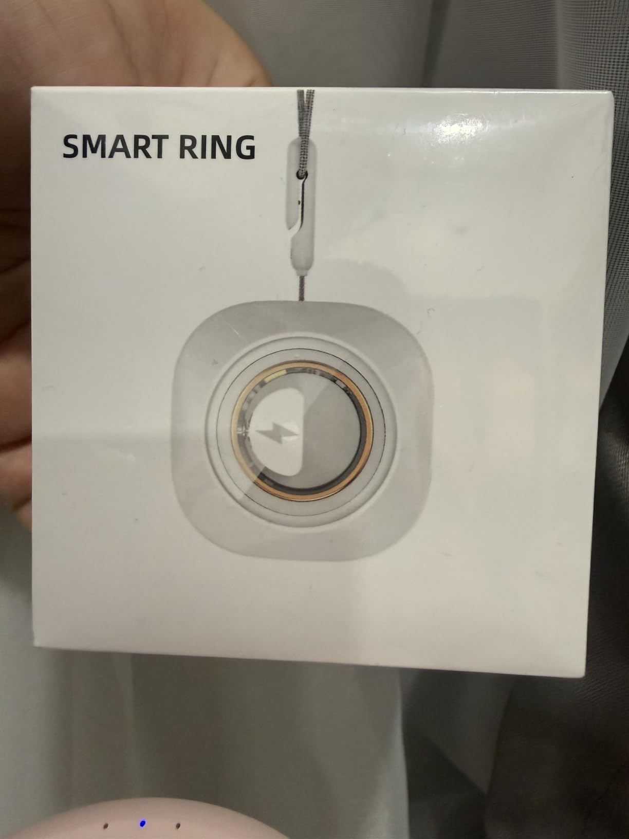 Smart Health Ring Fitness Tracker for Men Women, Gold 10 customer photo 2