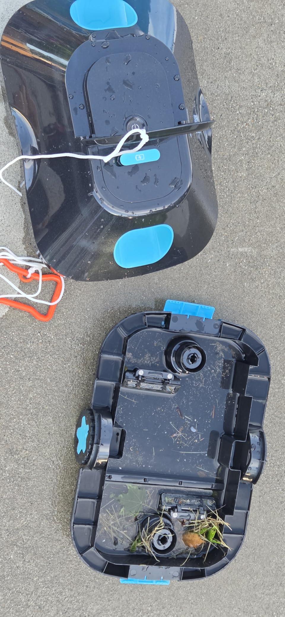 2026 Upgrade Robotic Pool Cleaner,Cordless Automatic Pool Cleaner with 210-Min Runtime,Pool Vacuum for Above Ground & Inground Pools,Coverage up to 2200 Sq.Ft,Easy Retrieve,Smart Parking,Cyan Green customer photo 2