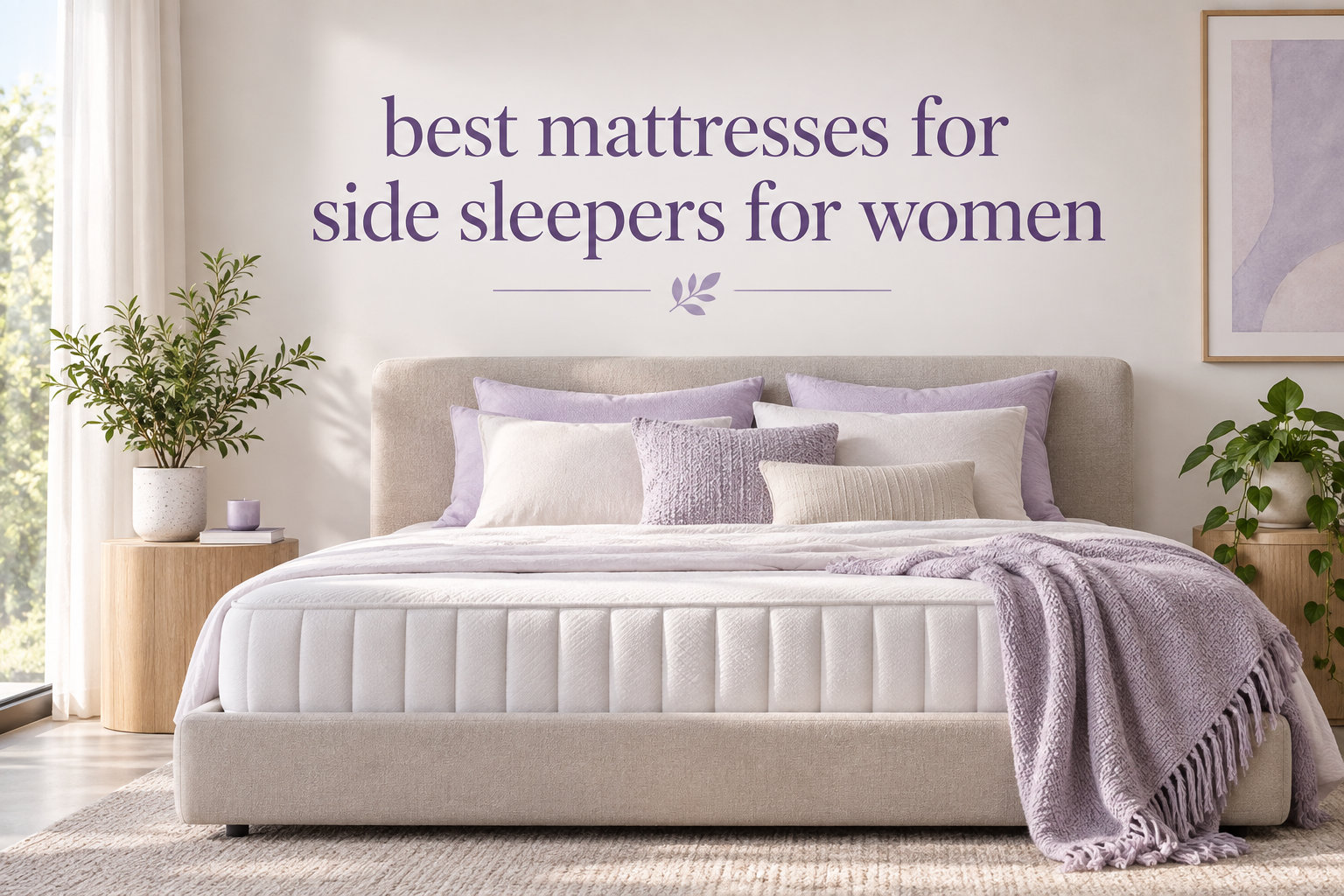 best mattresses for side sleepers for women