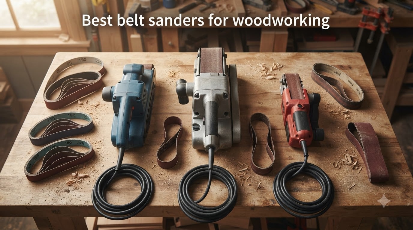 Best belt sanders for woodworking