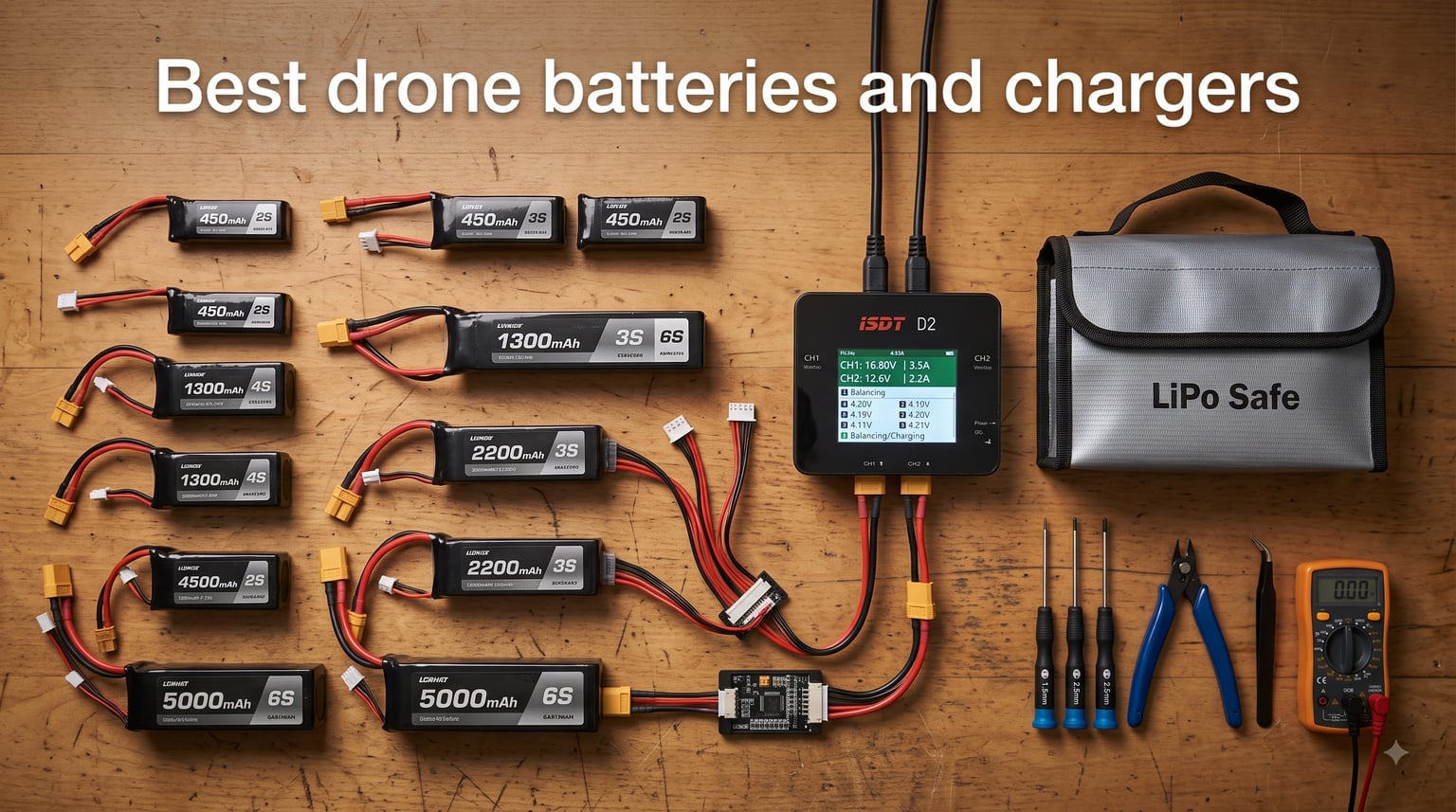 Best drone batteries and chargers