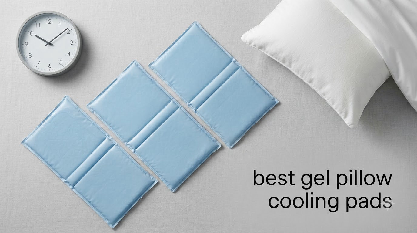 best gel pillow cooling pads