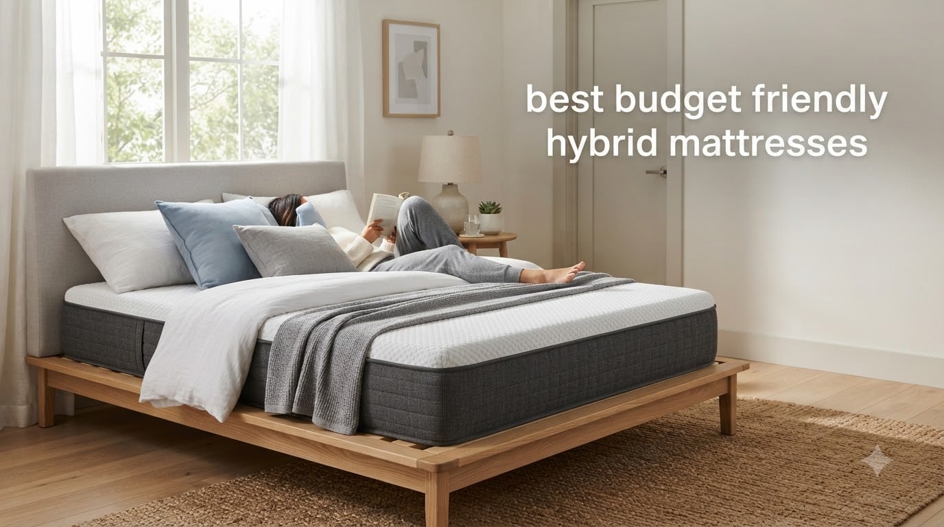 best budget friendly hybrid mattresses