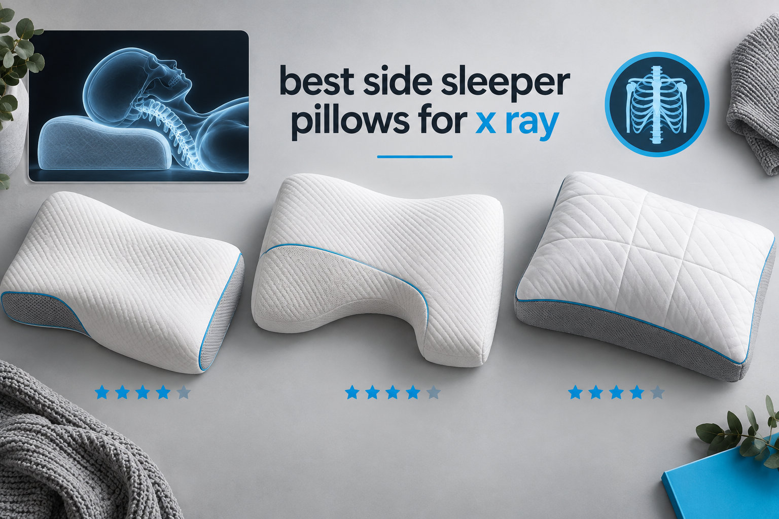 best side sleeper pillows for x ray