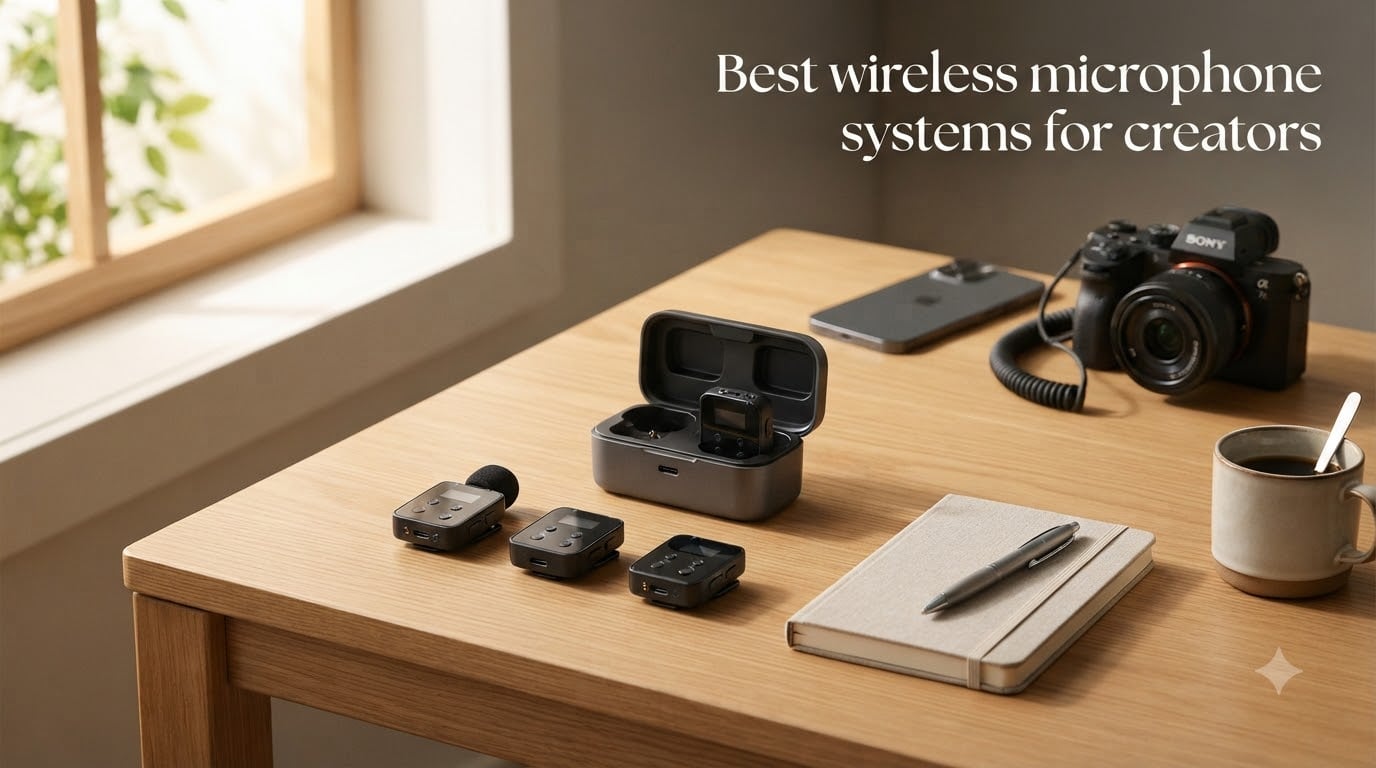 Best wireless microphone systems for creators