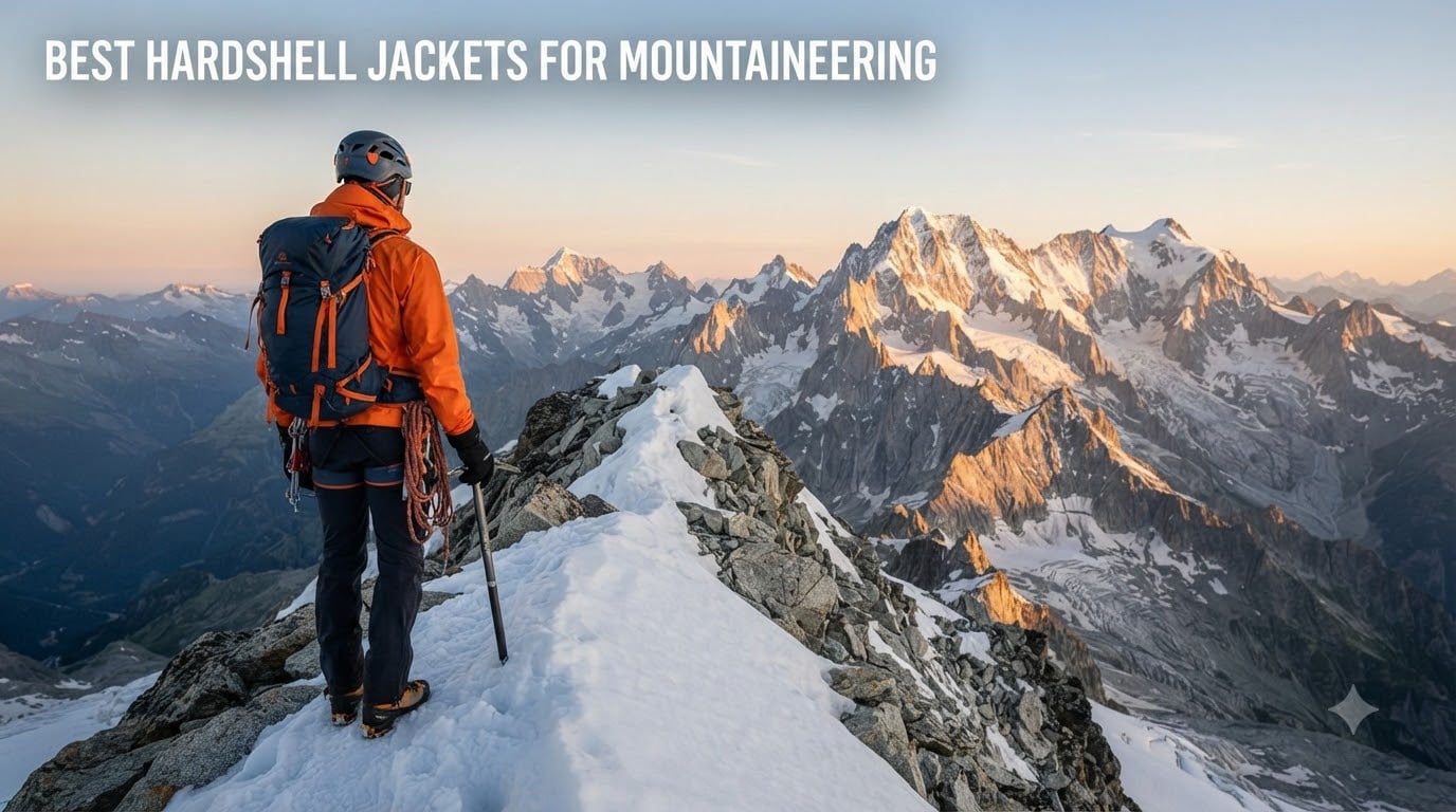 Best hardshell jackets for mountaineering