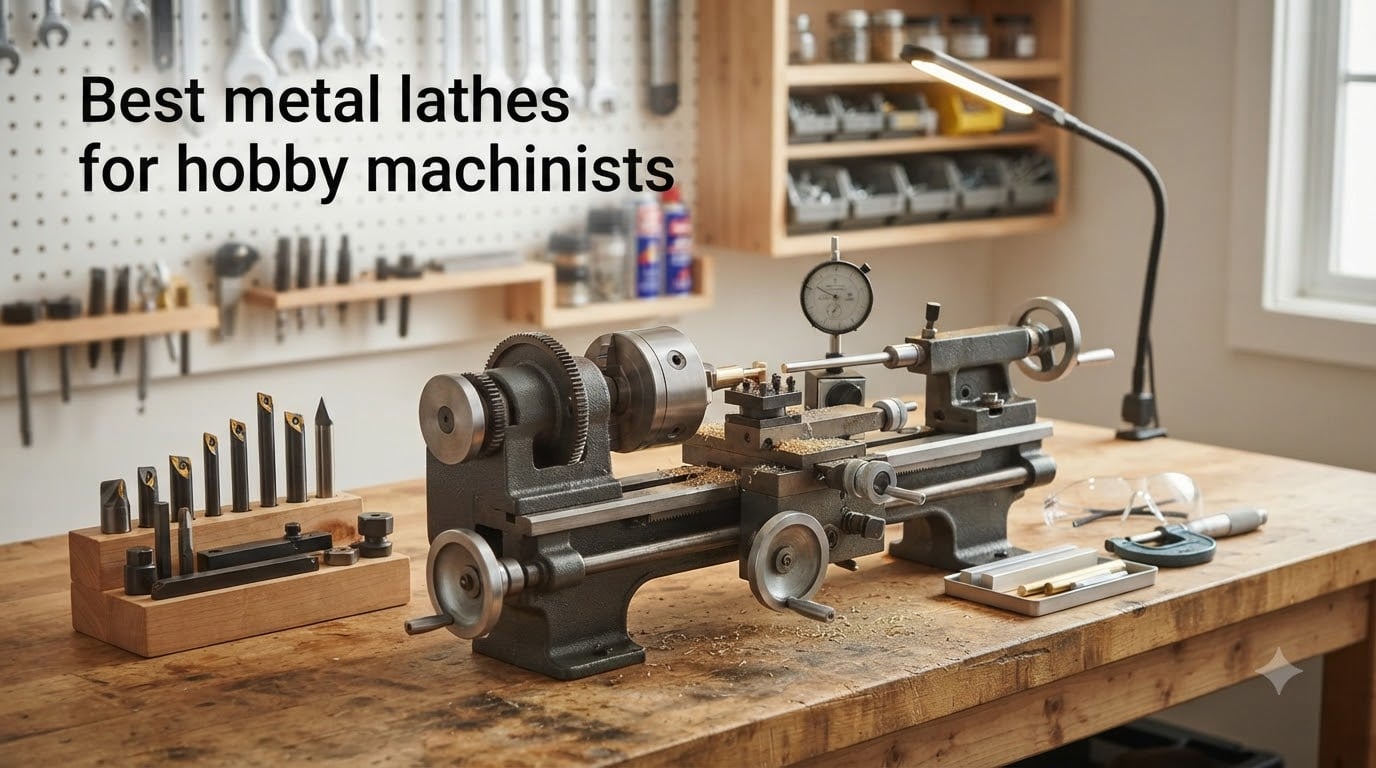 Best metal lathes for hobby machinists