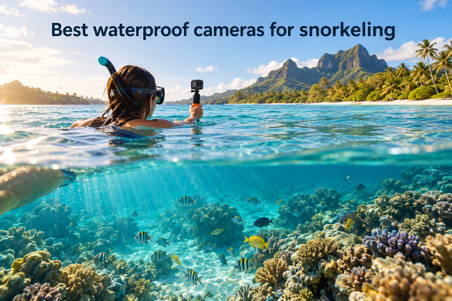 Best waterproof cameras for snorkeling