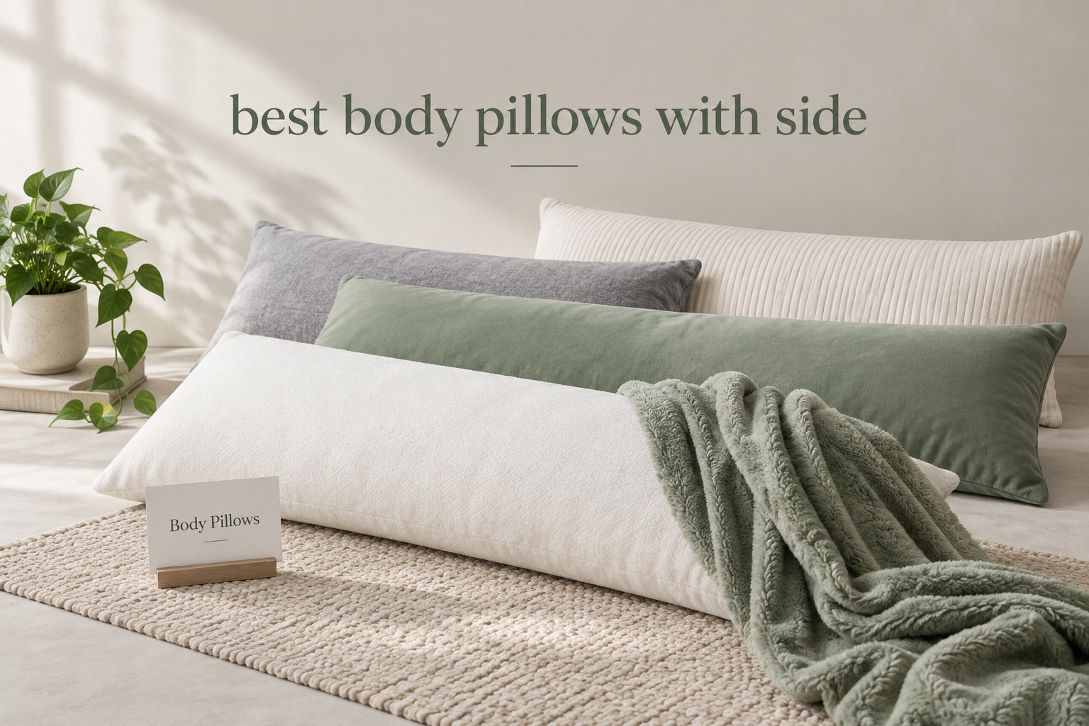 best body pillows with side