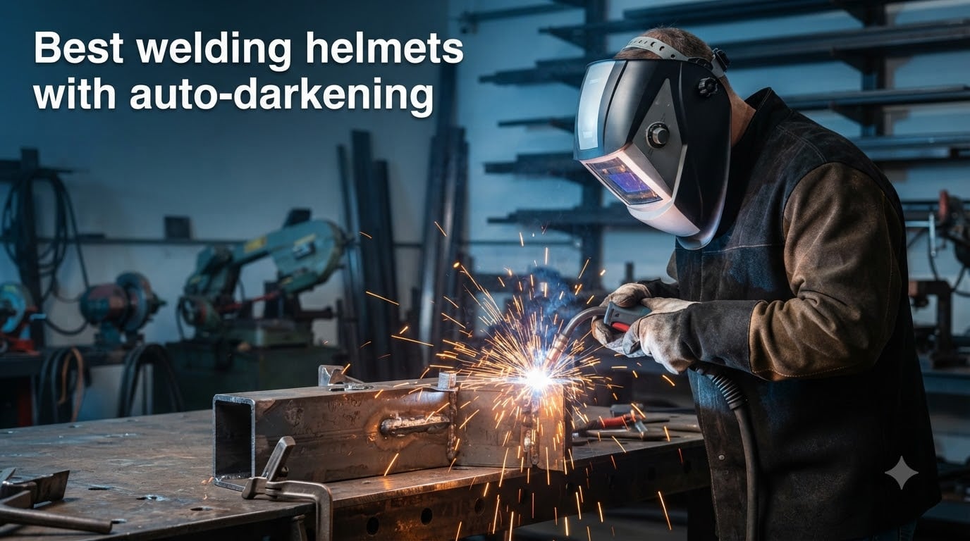 Best welding helmets with auto-darkening