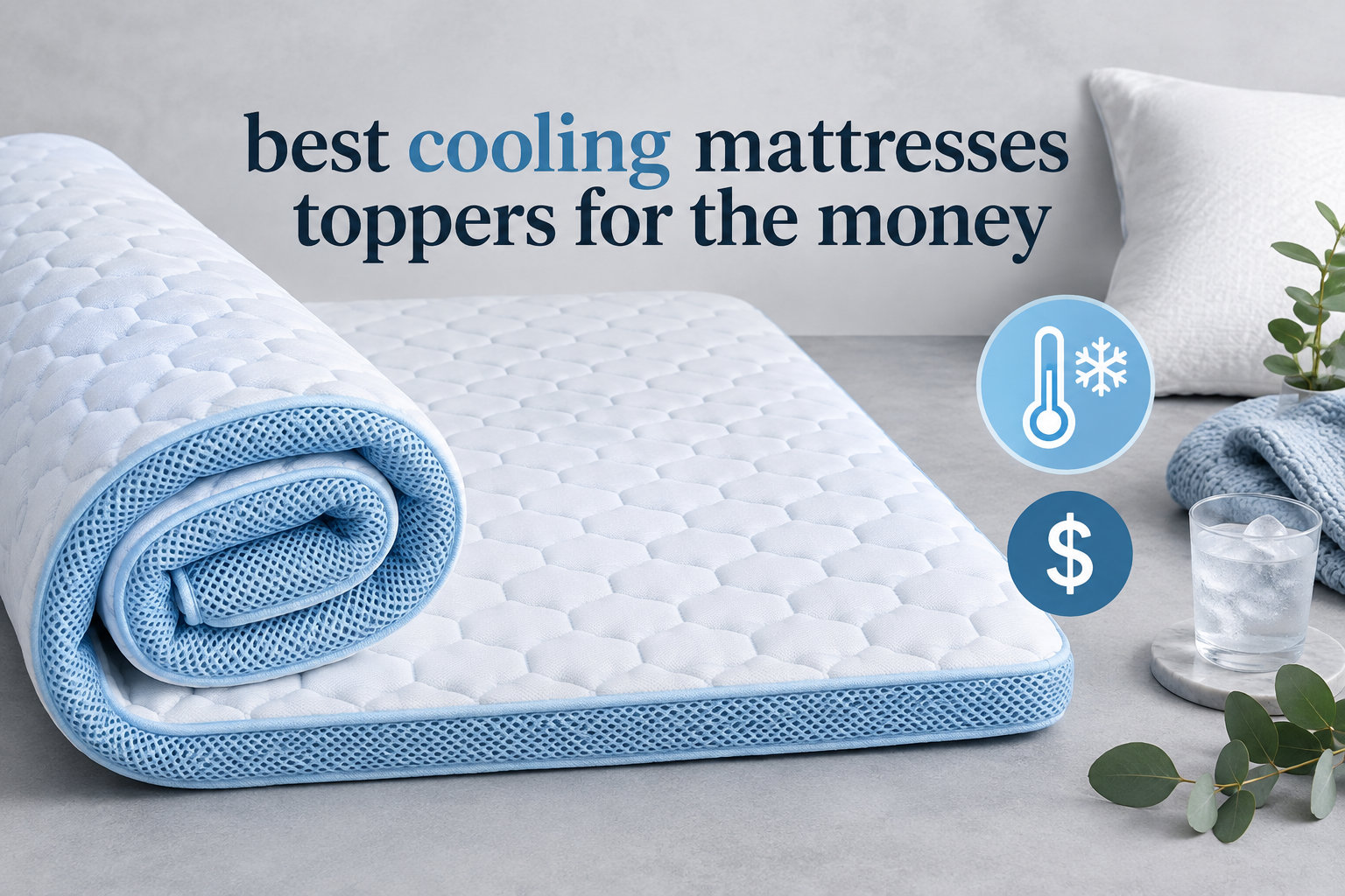 best cooling mattresses toppers for the money