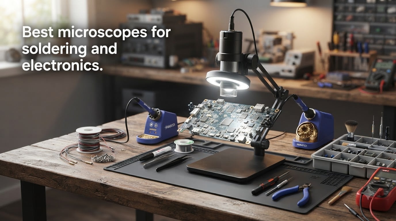 Best microscopes for soldering and electronics