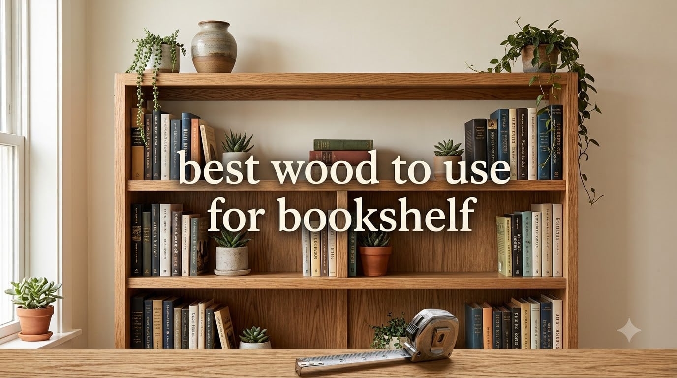 best wood to use for bookshelf