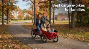 Best cargo e-bikes for families