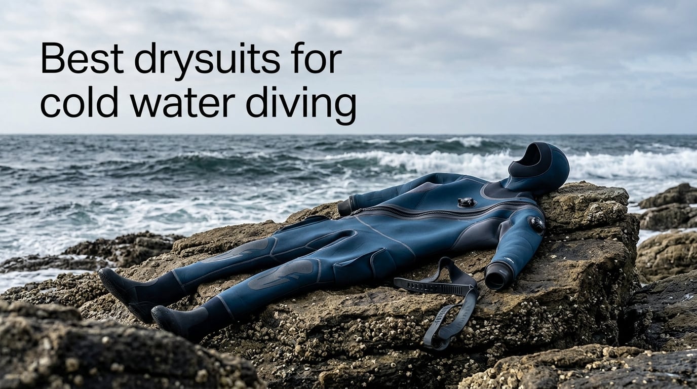 Best drysuits for cold water diving