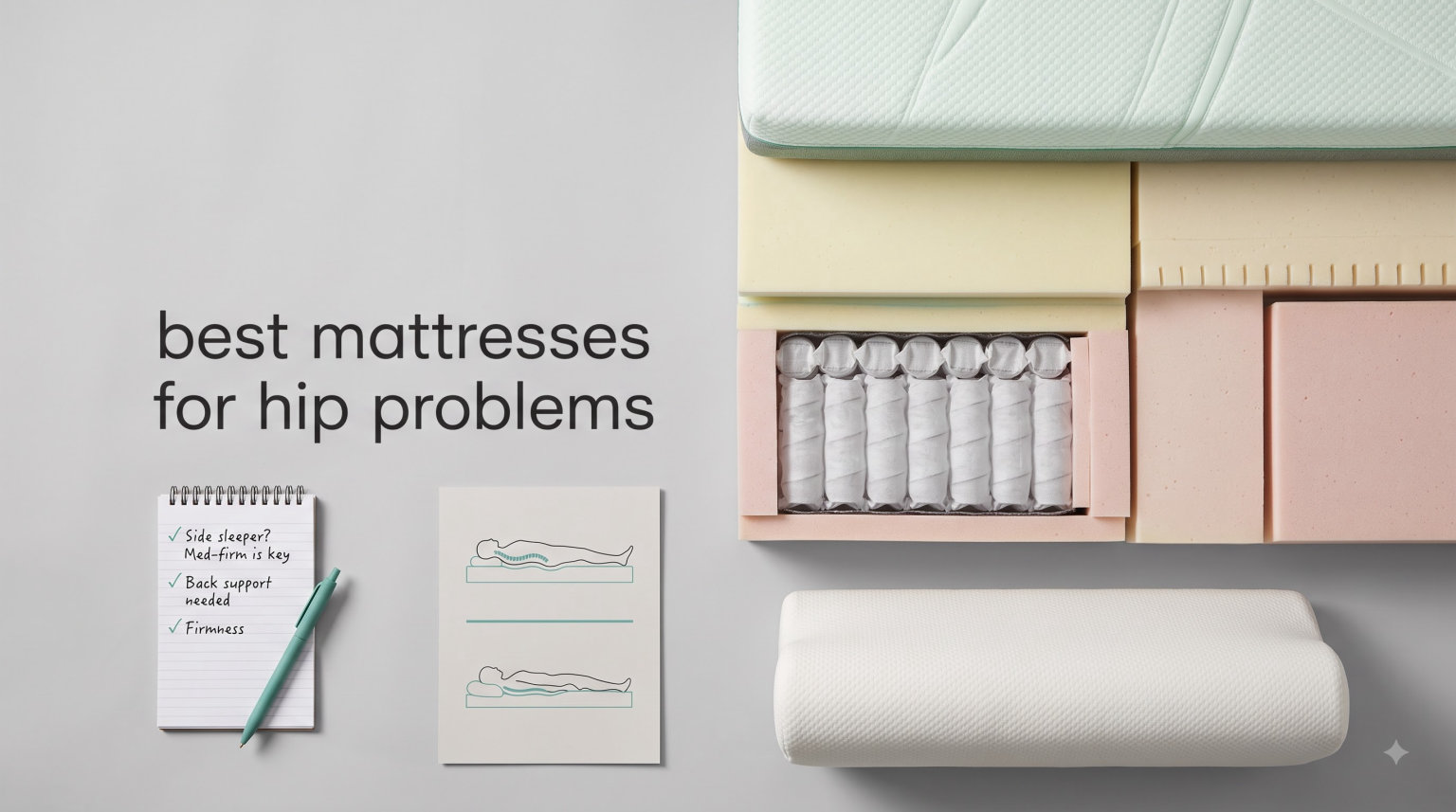 best mattresses for hip problems