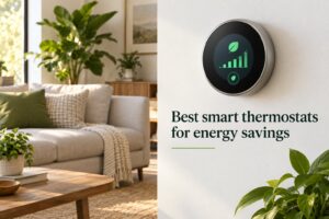 Best smart thermostats for energy savings