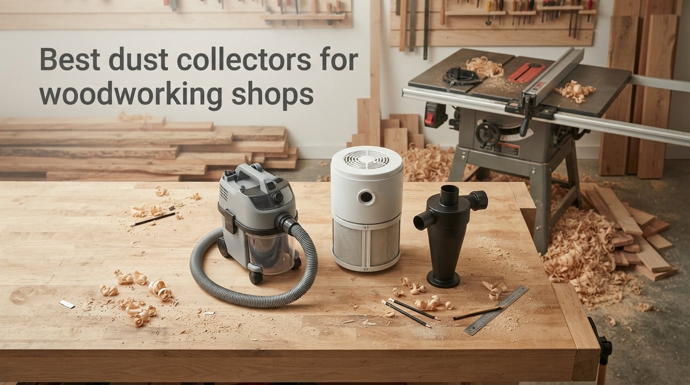 Best dust collectors for woodworking shops