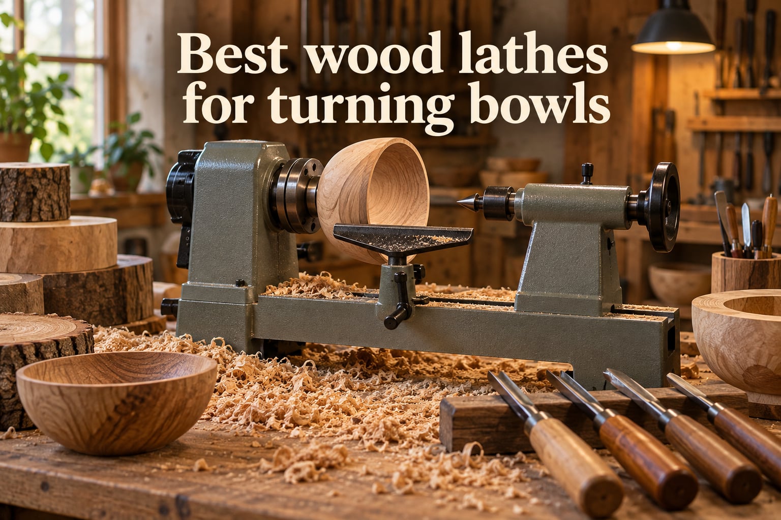 Best wood lathes for turning bowls