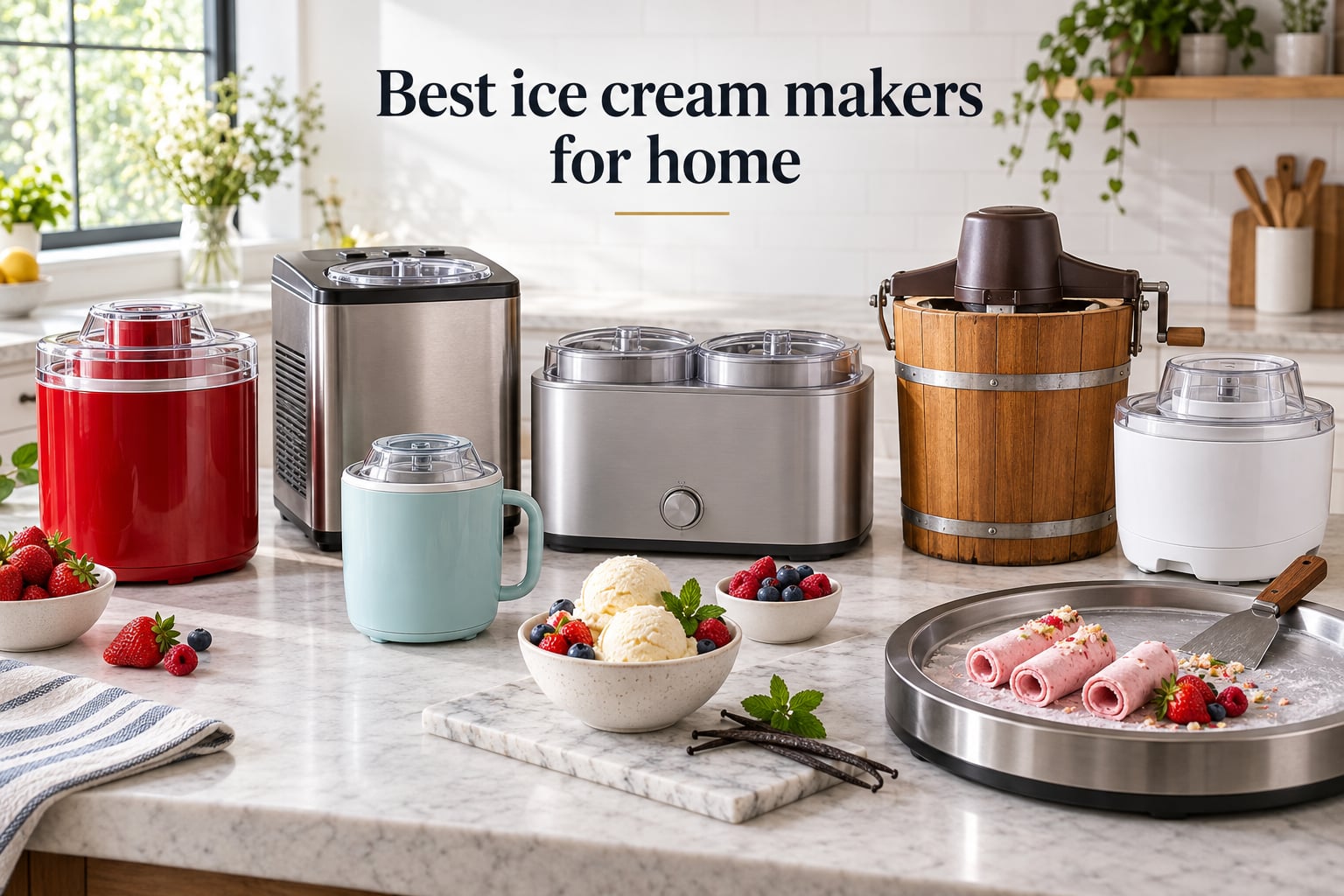 Best ice cream makers for home