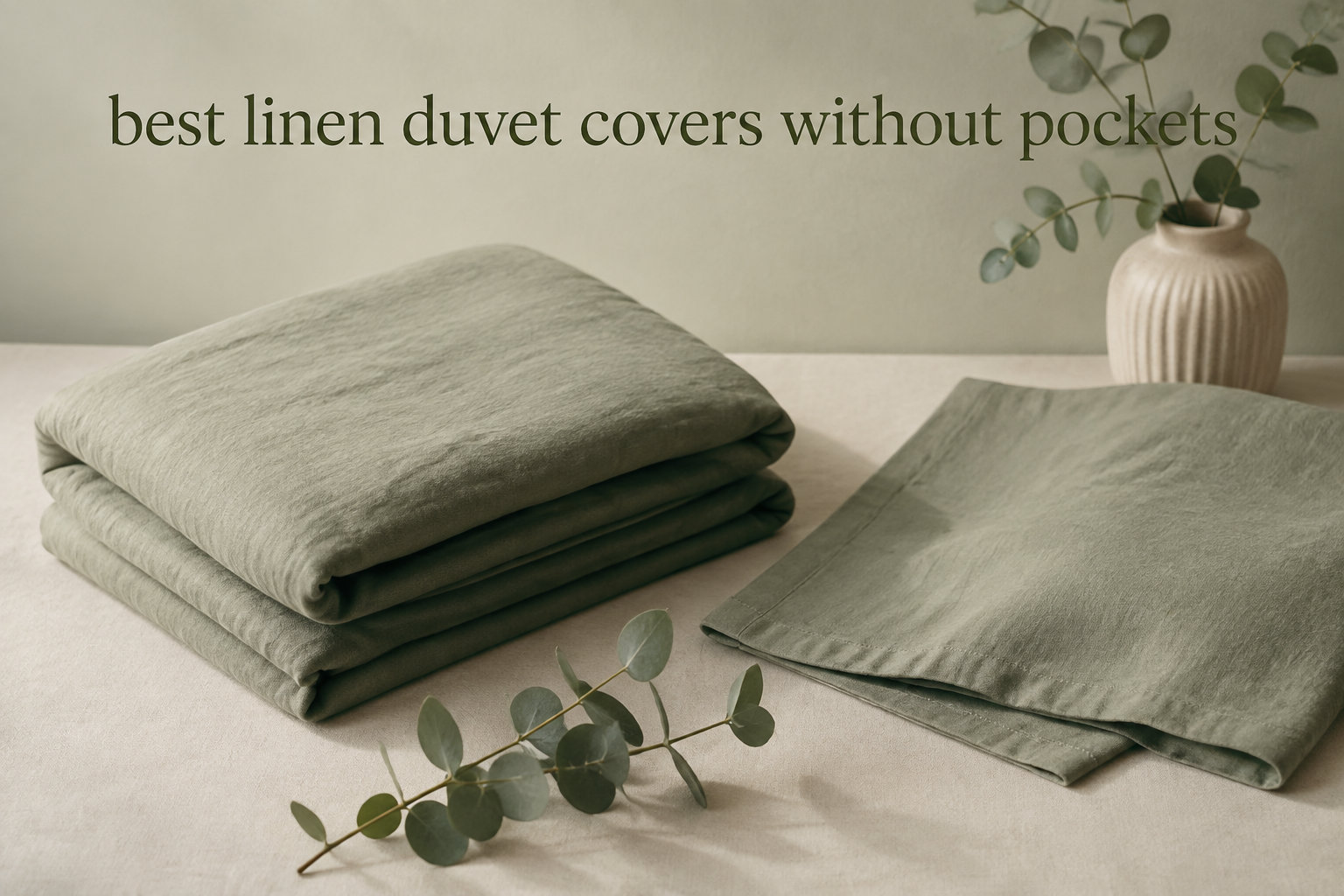 best linen duvet covers without pockets