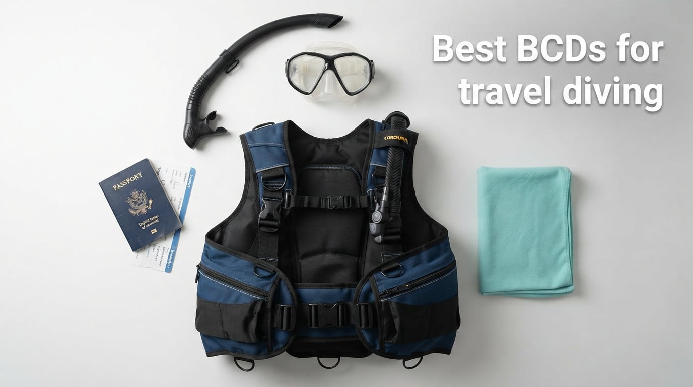 Best BCDs for travel diving