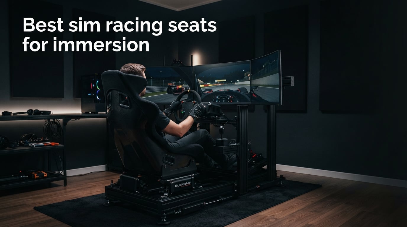 Best sim racing seats for immersion