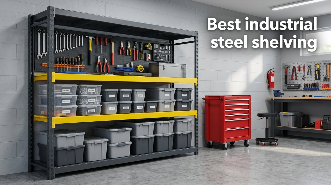 Best industrial steel shelving