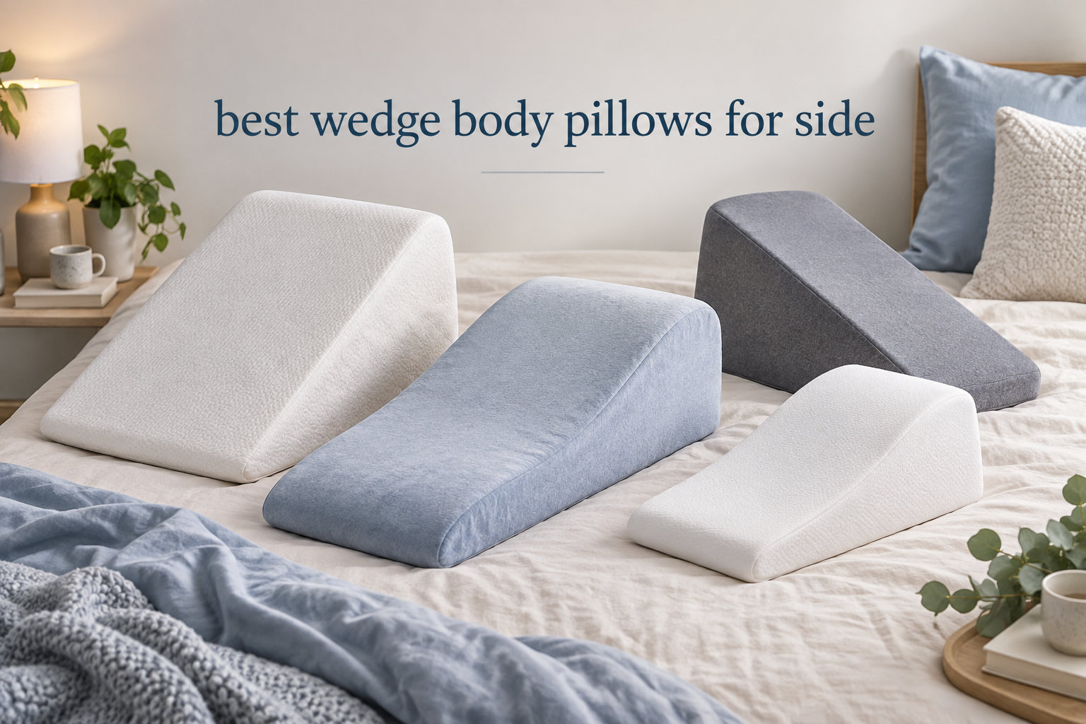 best wedge body pillows for side