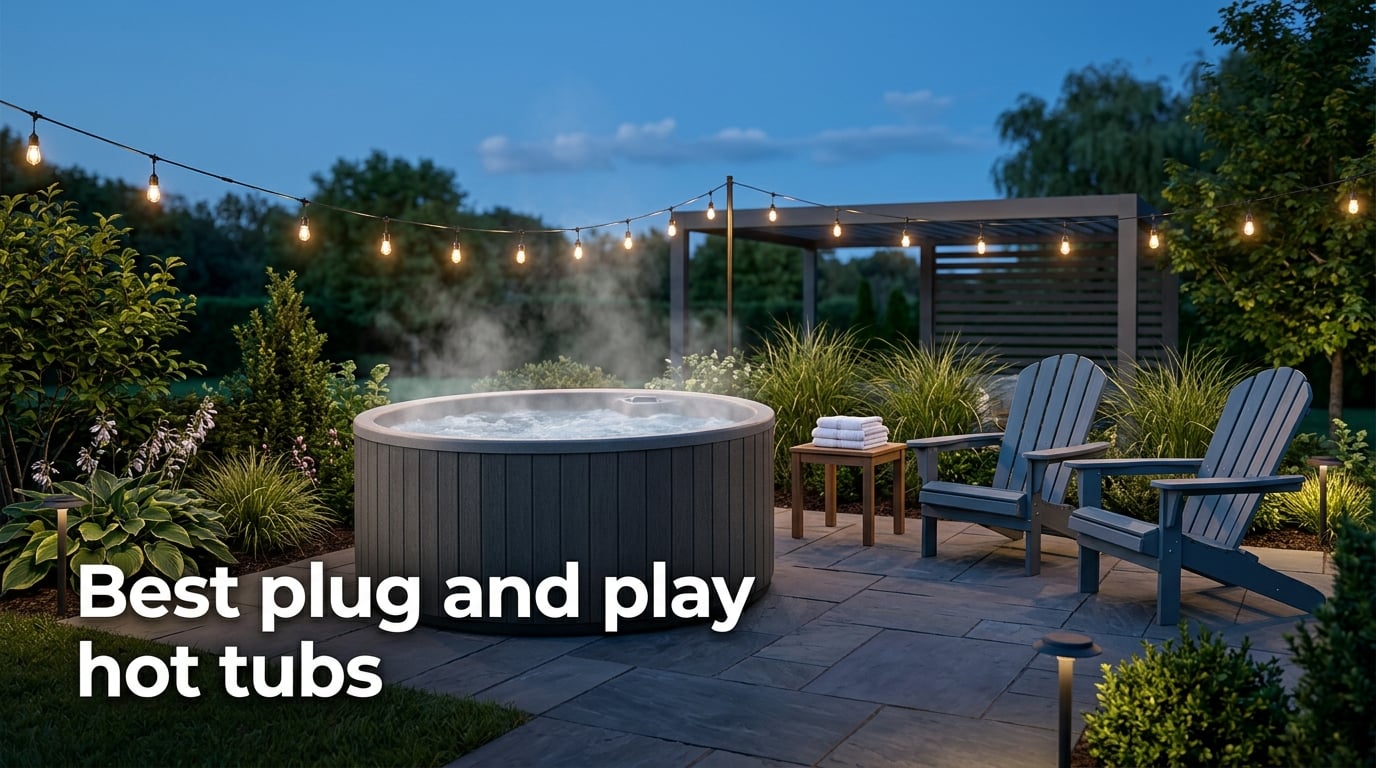 Best plug and play hot tubs