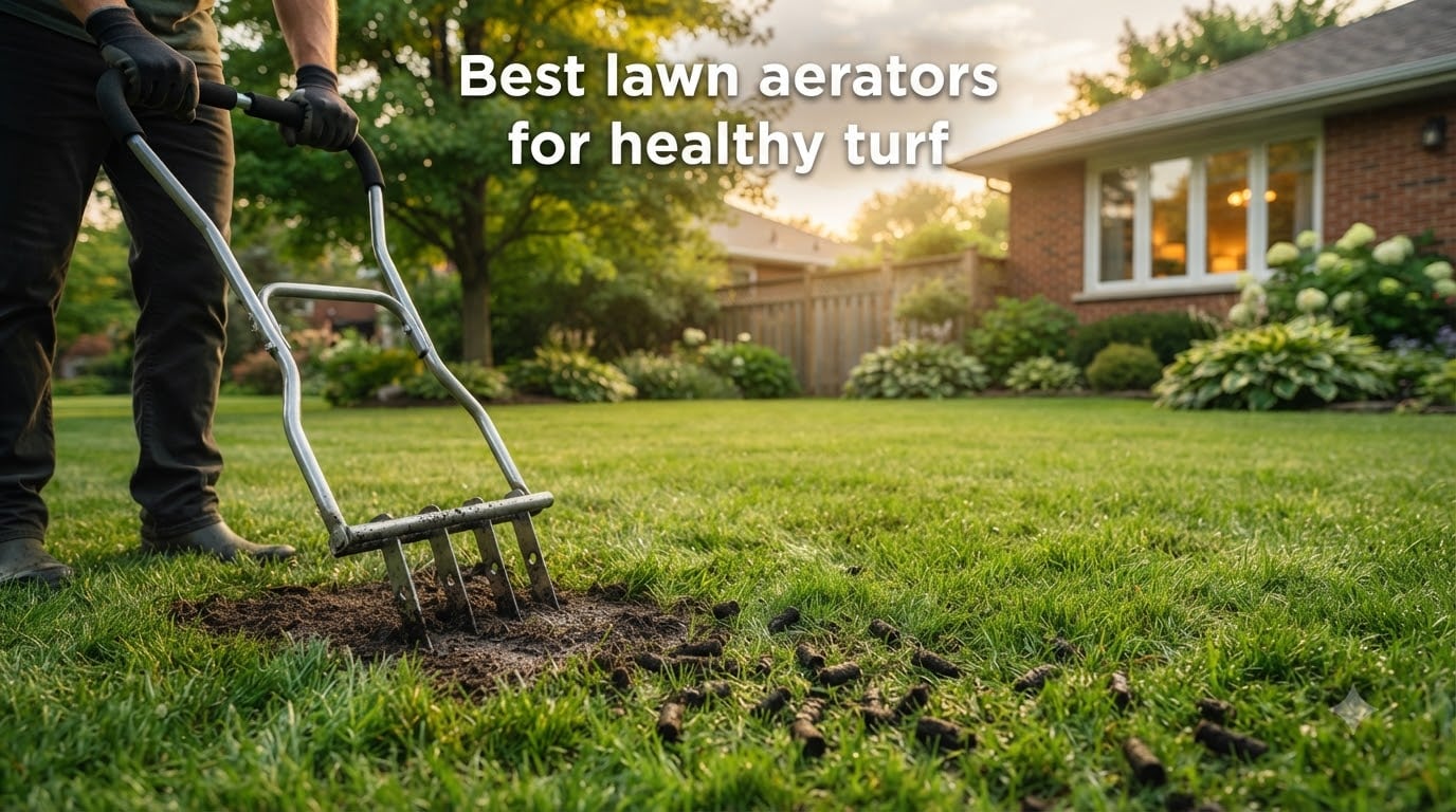 Best lawn aerators for healthy turf