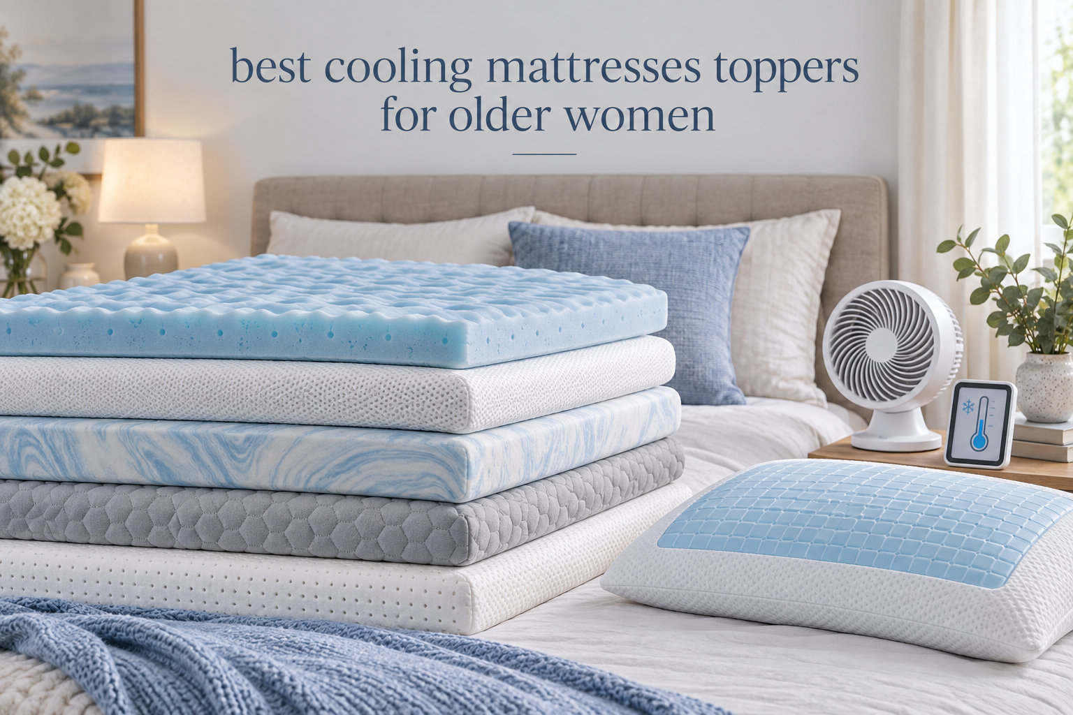 best cooling mattresses toppers for older women