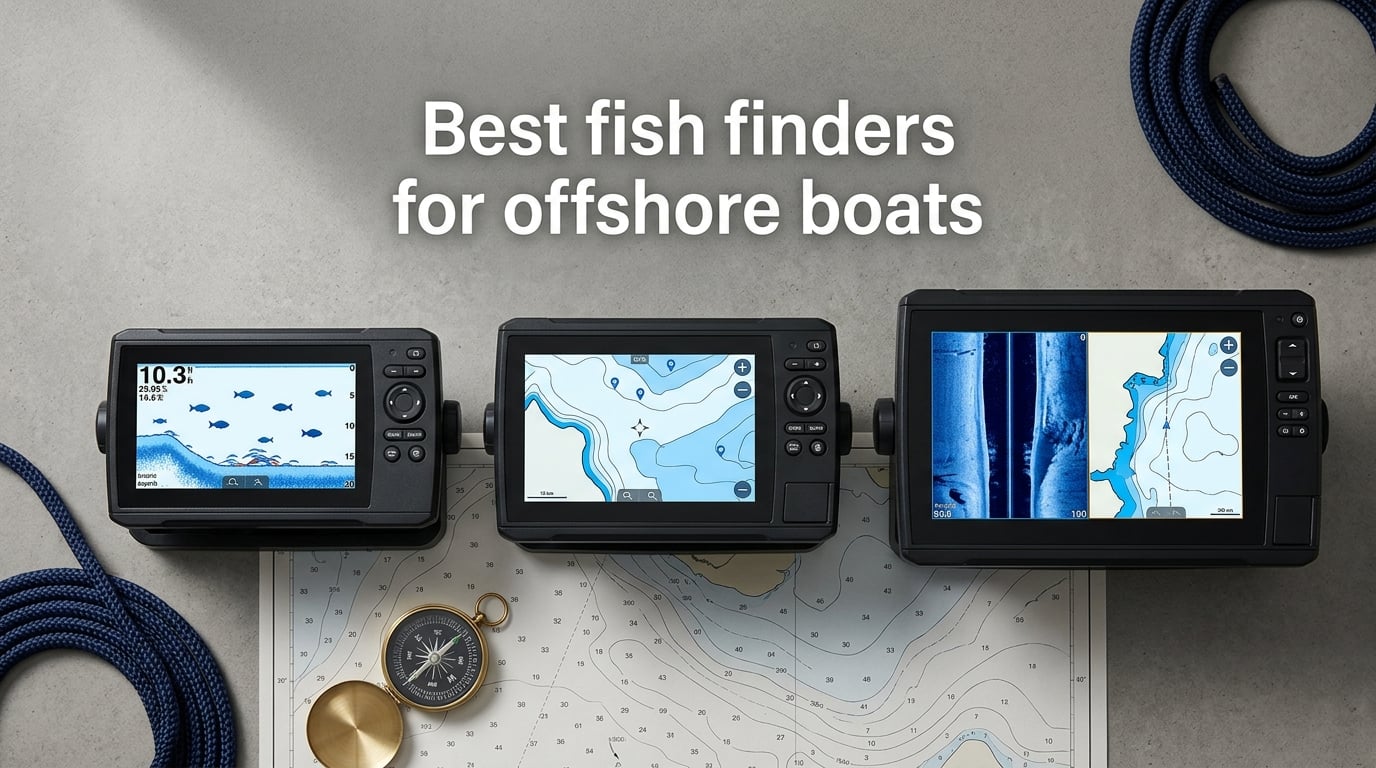 Best fish finders for offshore boats