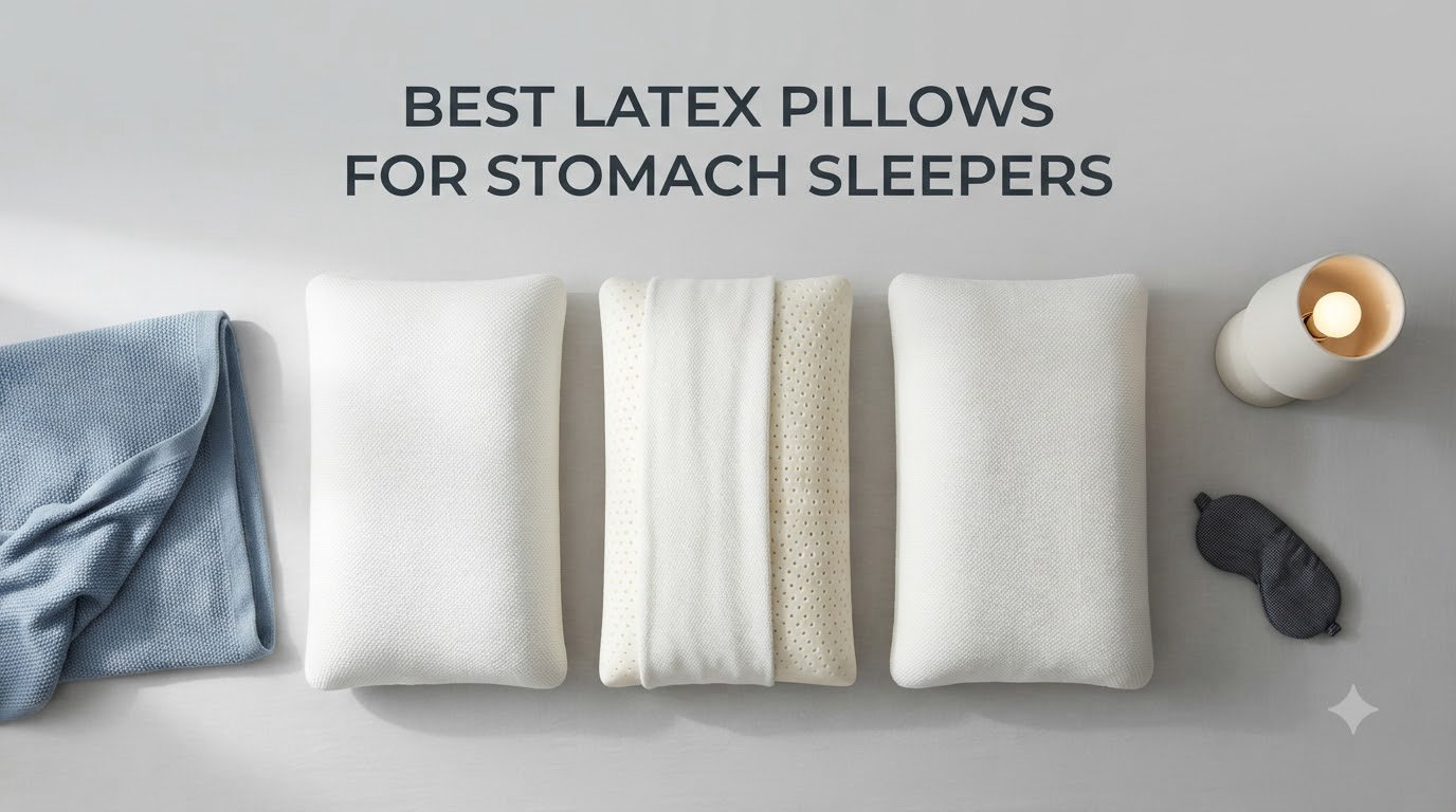 best latex pillows for stomach sleepers