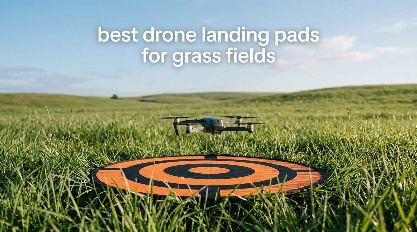 best drone landing pads for grass fields