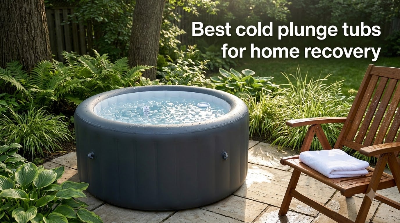 Best cold plunge tubs for home recovery