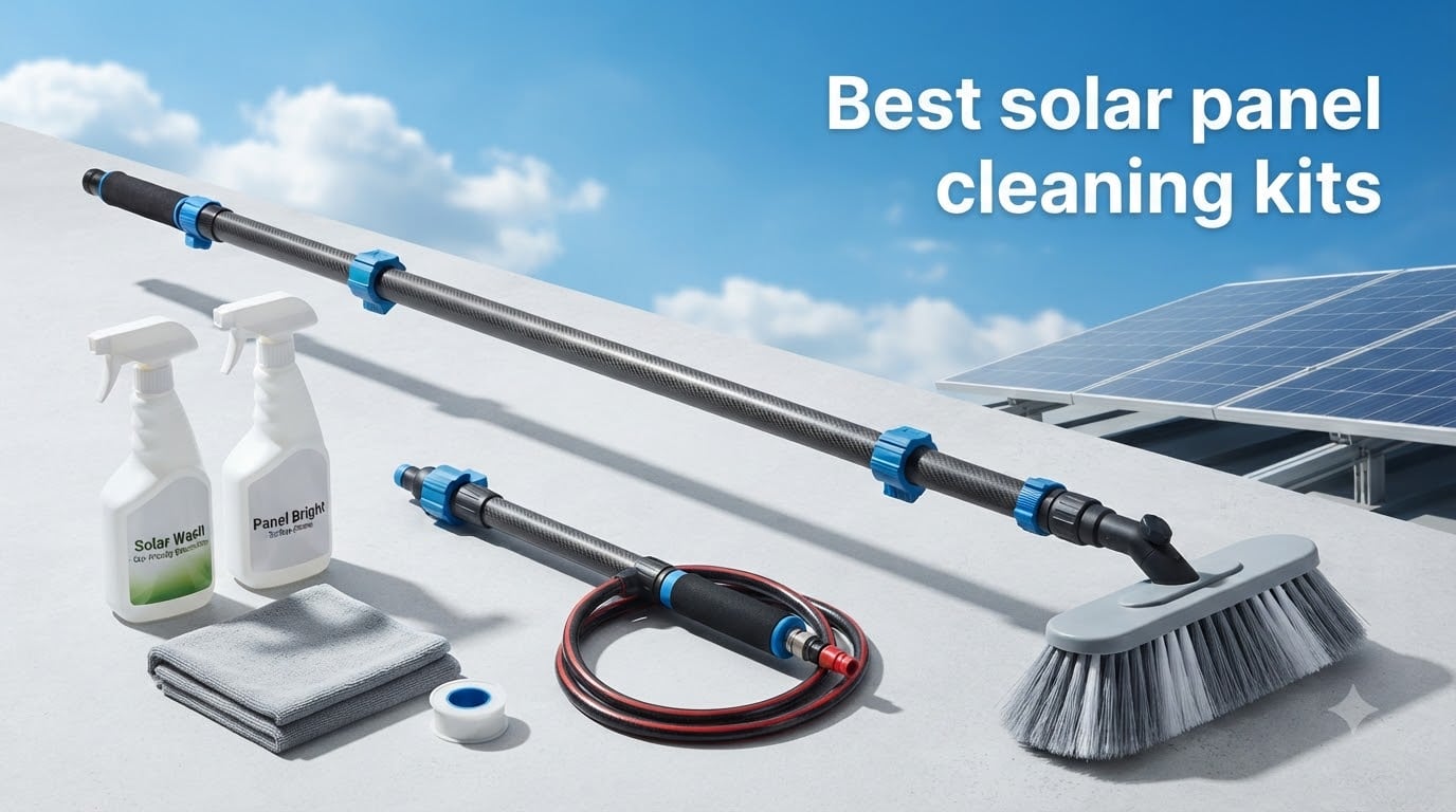 Best solar panel cleaning kits