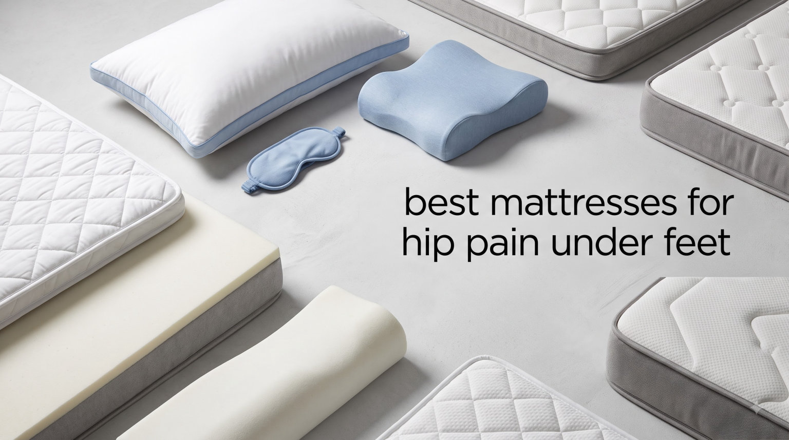 best mattresses for hip pain under feet