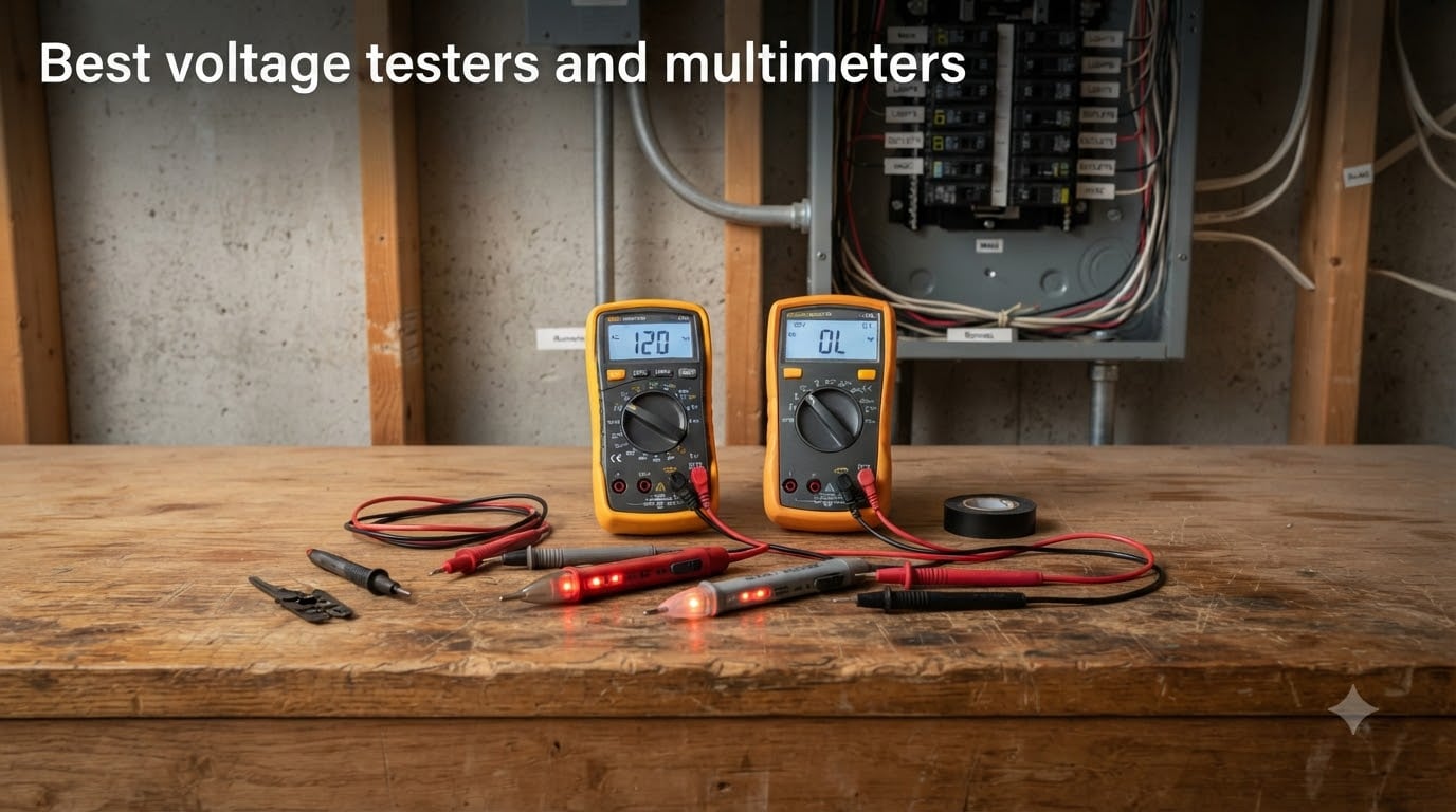 Best voltage testers and multimeters