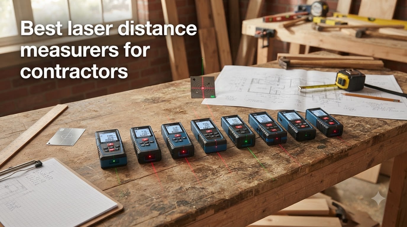 Best laser distance measurers for contractors
